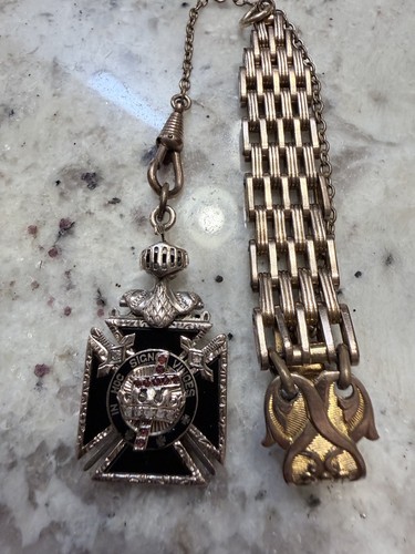 Rare vintage 10k gold masonic - rare,