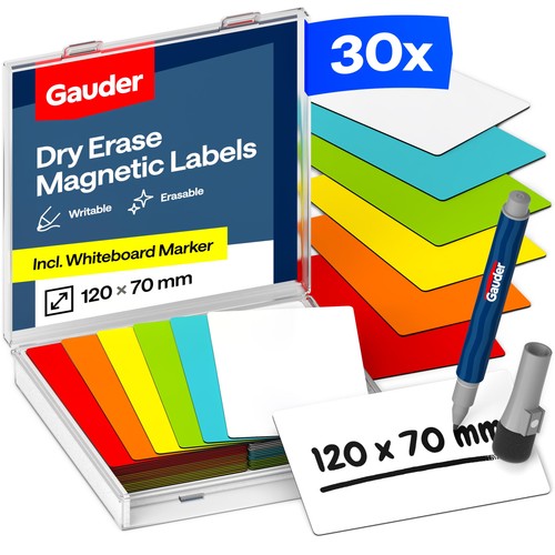 Gauder magnetic labels - magnetic,
