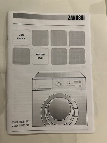 Zanussi washer dryer - zanussi, washer-dryer