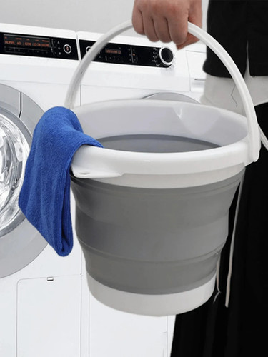 1pc foldable water bucket - 1pc, –