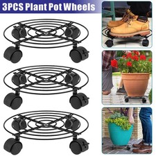Round Plant Pot Caddy Mover