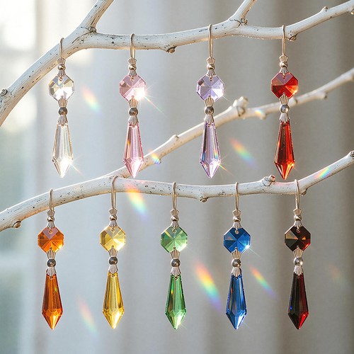 20pcs octagon crystal clear - octagon,
