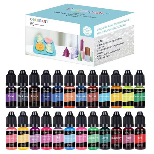 Colours liquid candle dye - 24,