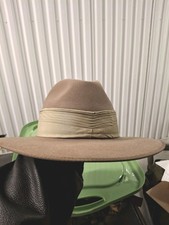 Two Australian Akubra Coober Pedy Hats, 7 1/8