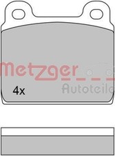 Front Disc Brake Pad Set Fits