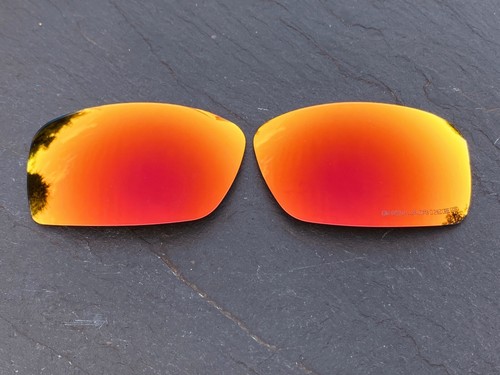 Etched polarized fire red - etched,