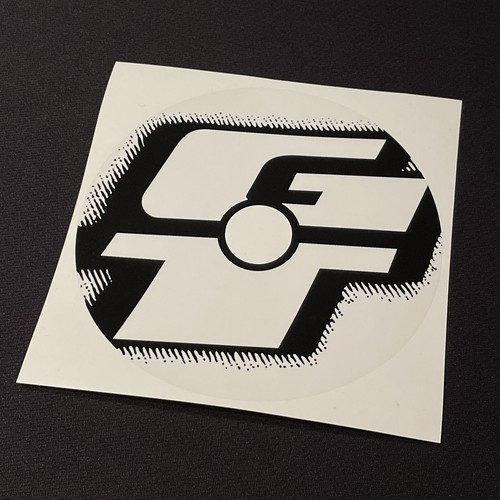 Chain disc bmx decal - chain,