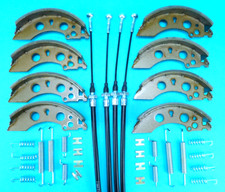 Brake Shoe and Cables Kit for INDESPENSION Goods Trailer AD2000 AD1600 AD1150