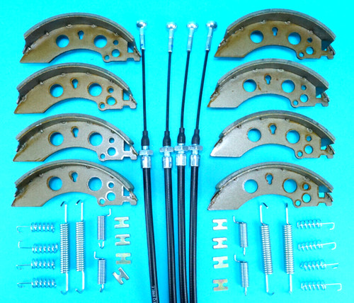 Brake shoe and - kit, for