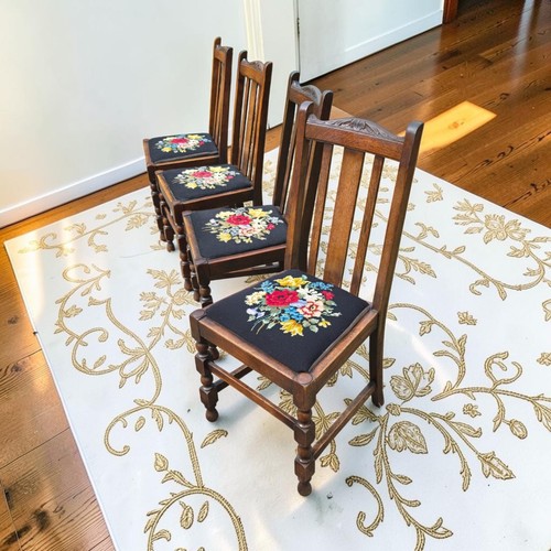 Four antique oak - four,