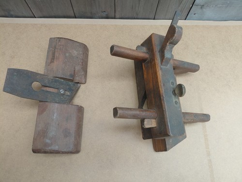 Wooden rebate plane and - wooden,