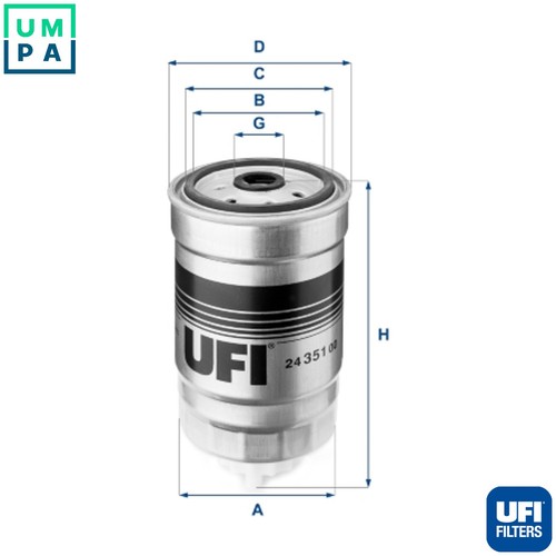 Fuel filter 351 for - fuel,