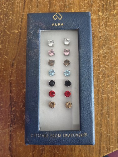 Jewellery aura seven pairs - jewellery,