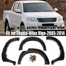 For 2005-2014 Toyota Hilux Vigo Wide Wheel Arches Fender Flares Body Kits Black