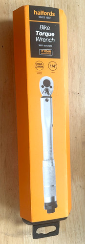 Halfords bike torque wrench - bike,