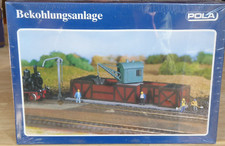 Pola 561 H0 Coal Bunker with Crane+ Water Crane in Original Sealed Box