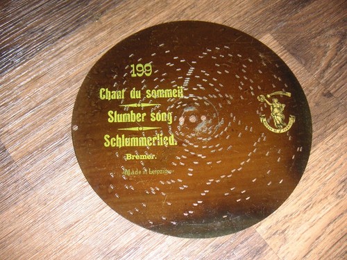 Schlummerlied polyphonic tin
