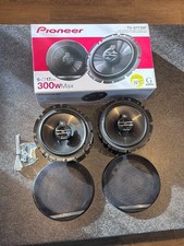Pioneer TS-G1730F 6.5" 3 Way Coaxial Car Van Door Speakers 300W - Black