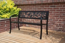 Outdoor 3 Seater Garden Bench