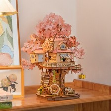 Rolife Sakura Tree House 3D