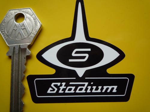 Stadium jet helmet sticker - stadium,