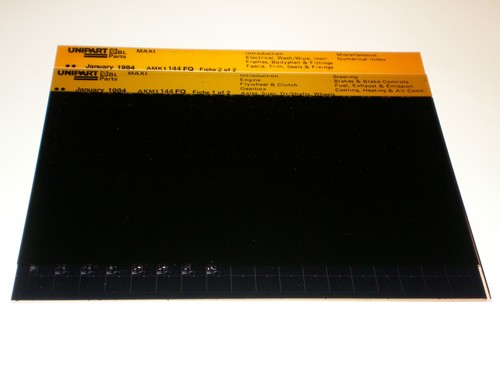 Microfiche spare parts - spare,