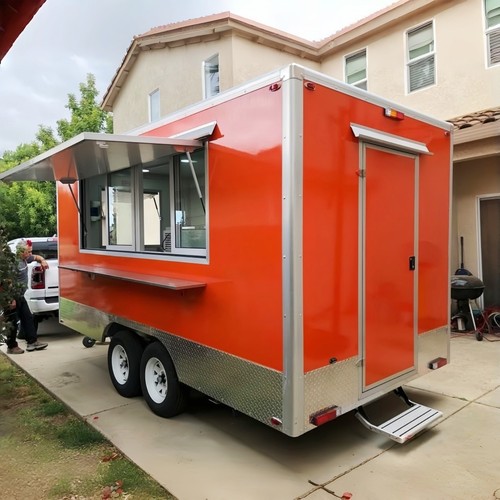 Orange double axle - double, food