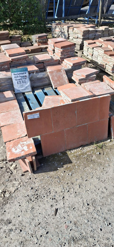 Reclaimed square quarry - 8",
