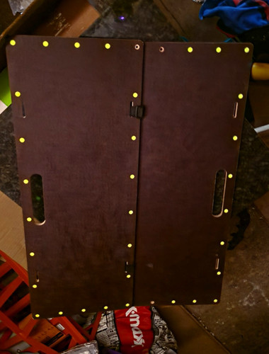 Folding loft crawling board - folding,