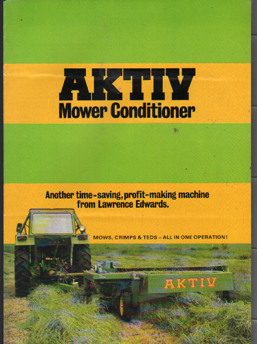 Aktiv mower conditioner - mower,