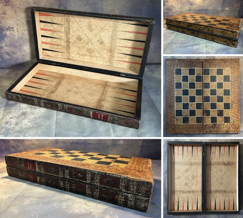 Antique english games box - english,