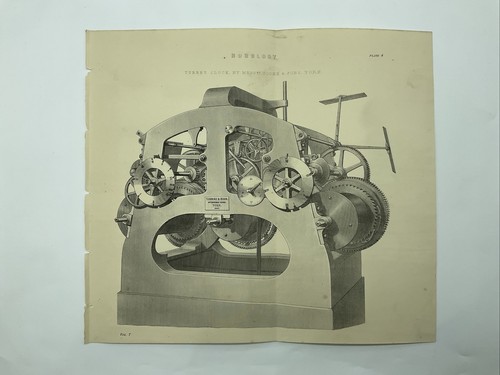Horology turret clock 1880s - horology,