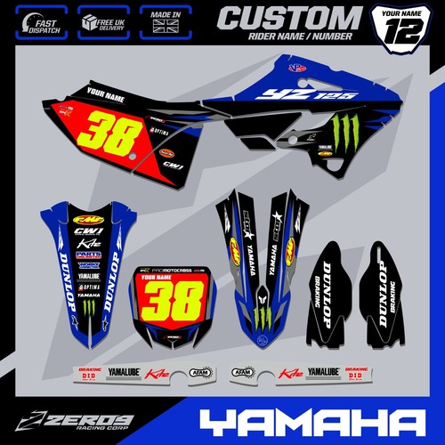 Yamaha motocross graphics - motocross,