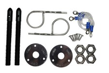 BLACK / METALLIC bonnet hood