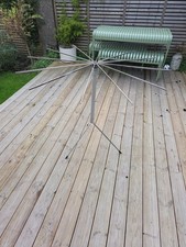 Vintage Servis Washing Line Drying Rack Airer Camping