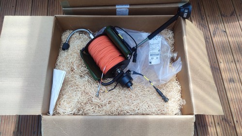 Fibre optic cable reel - cable, with