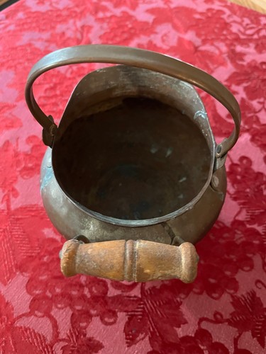 Vintage copper coal - coal, ash