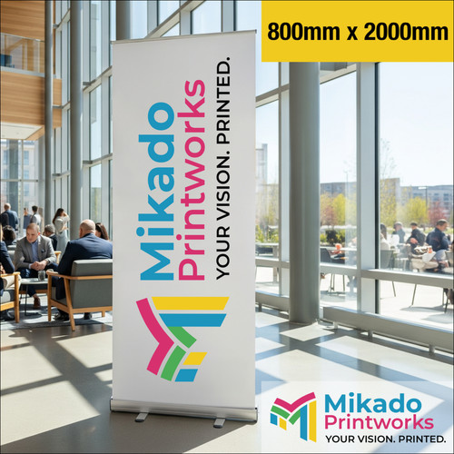 Roller banner printed your - printed,