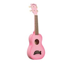Kala Brand Music Co. Makala Dolphin  4-String Ukulele  Right  Pink Burst