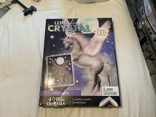 Unicorn led light crystal - led,