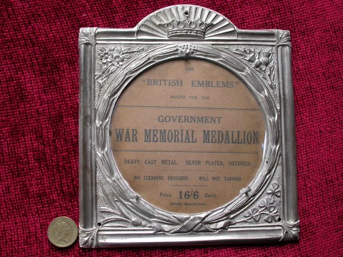 Replica copy ww1 memorial - replica,