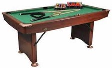 ROSEWOOD CHALLENGER 6' POOL TABLE WITH FOLDING LEGS From *SUPERPOOL UK*