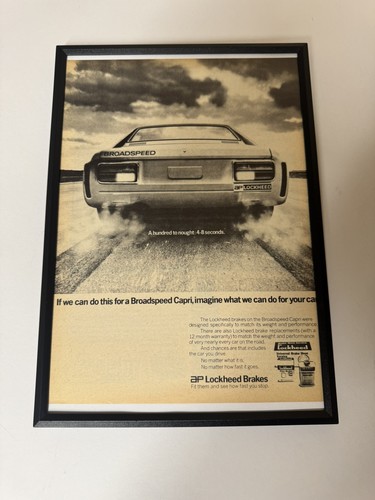 Framed original broadspeed mk1 - broadspeed,