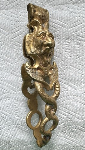 Very unusual brass - gargoyle, or