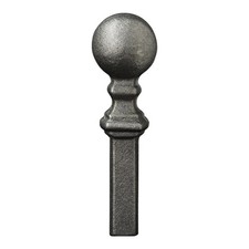 25 Wrought Iron Ball Top rail