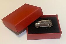 CLASSIC CAR SILVER PEWTER PIN BADGE BROOCH LAPEL GIFT BOX BIRTHDAY CHRISTMAS
