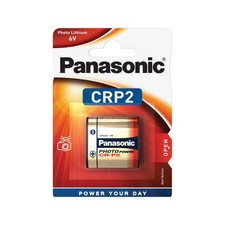 Panasonic CRP2 CR-P2 6V Photo Lithium Battery