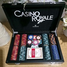 Casino Royale James Bond 007 Poker Chips Set