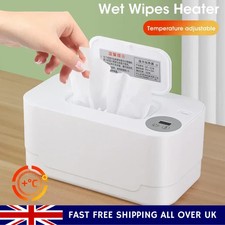 Baby Wipe Warmer Heater with LED Display Wet Towel Dispenser Portable USB Charge