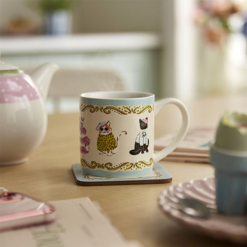 Bone china mug - mug, weavers